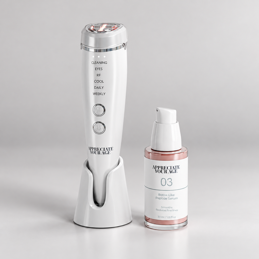 AYA Expert Pro Startsæt – Expert Pro-enhed og Lift Peptide Serum samlet
